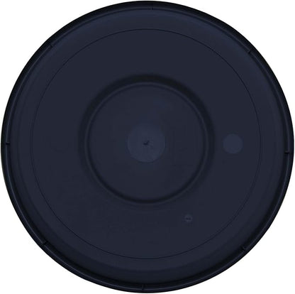 Bloem Terra Resin Saucer Tray: 11.25" Bottom Width - Navy Blue - Matte, Durable, Ribbed Bottom, Indoor and Outdoor, Fits 14" Terra Pots