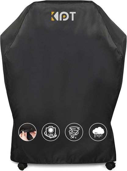 KPT 30 Inch Grill Cover for Outdoor Grill - Heavy Duty Waterproof 420D BBQ Cover with Hook, Air Vent, Buckle - Gas Grill Cover, UV & Fade Resistant, BBQ Grill Cover for Weber, Nexgrill, Char Broil