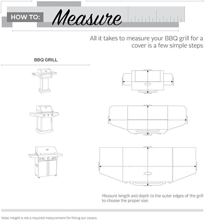 Classic Accessories Veranda Water-Resistant 38 Inch BBQ Grill Cover