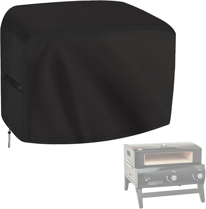 Pizza Oven Cover for BakerStone 9152403 Portable Gas Pizza Oven, Outdoor Pizza Oven Cover Grill Covers - 23" L x 23" W x 17" H Inch