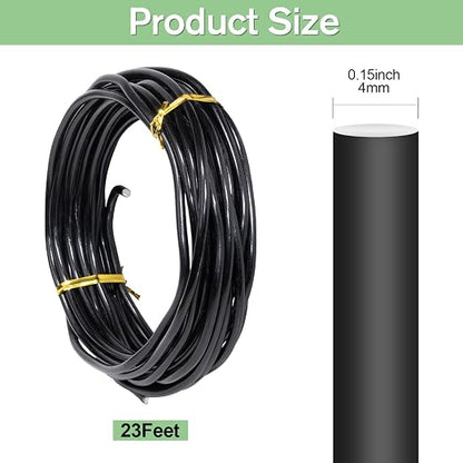 Bonsai Wire Kit, 32 Feet Total Aluminum Plant Wire for Bonsai Training, Essential Bonsai Tools