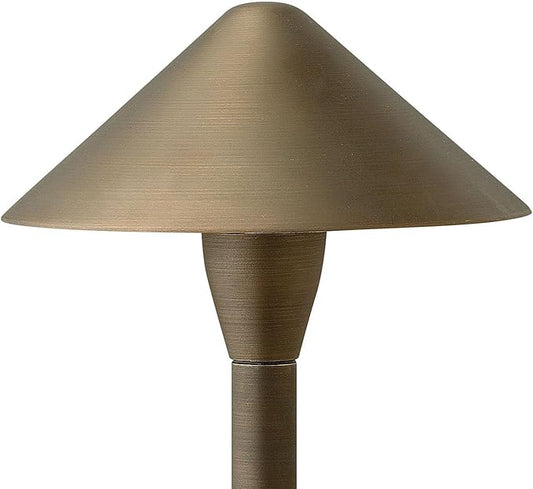 Hinkley Hardy Island Springfield 16022MZ-LL Small LED Low Voltage Landscape Pathway Light - 12v, Dimmable, Aluminum - Matte Bronze
