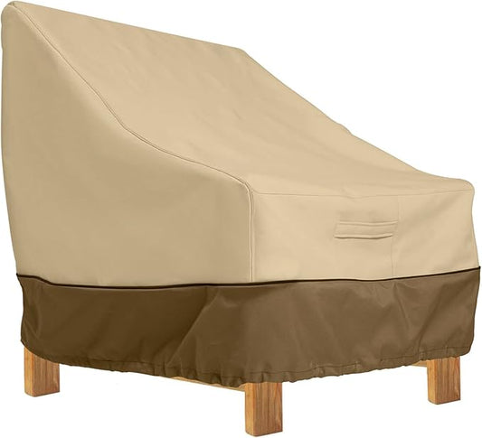 Classic Accessories Veranda Water-Resistant 38 Inch Patio Deep Seated Lounge/Club Chair Cover, Patio Furniture Covers