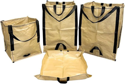 DURASACK 4-Piece Heavy Duty All-Purpose Tote Bags and Potting Mat