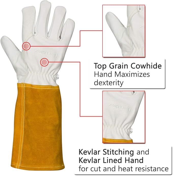 Garden Gloves Thorn Proof Rose Pruning XS Small Medium Large XL XXL 3XL
