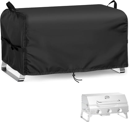 Grill Cover for ONLYFIRE 3 Burner Portable Gas Grill GS307, 25inch Outdoor BBQ Grill Cover Waterproof for Cuisinart CGG-306,Nexgrill 820-BC002-25 L x 18" W x 15" H