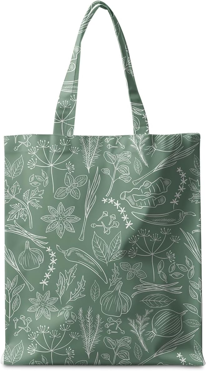 Animal Plant Tote Bag SeaTurtle Butterfly Cat Elephant Gifts Lemon Vegetable Themed Gifts Beach Bag for Camping