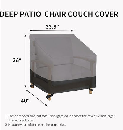 Easy-Going Patio Chair Cover Bundles Sofa Cover