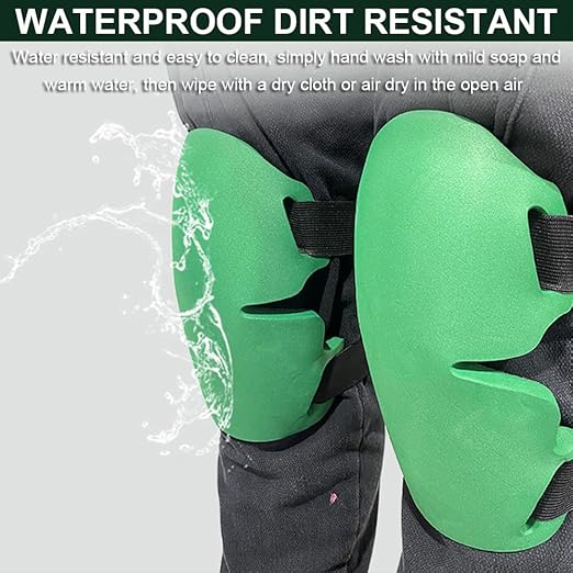 Gardening Knee Pads for Women, Soft Foam Knee Pads for Men Construction, Work Knee Pad for Women Men, Rodilleras Para Roofing Rodilleras Para Trabajo (Black)