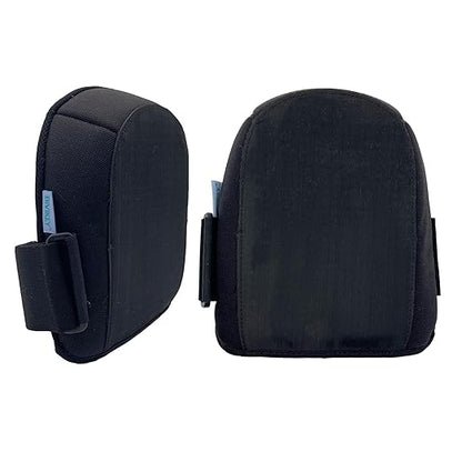Knee Pads for Work | Made of Tear-Resistant and Waterproof Nylon Oxford Cloth and Durable Rubber | Floor-Safe Anti-Slip Kneepads for ConstructionMechanical Repair Work Black