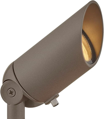 Hinkley 12V MR16 Accent Spot Light - Clear Glass Lens, Traditional Style, Set of 12 - Textured Brown Finish
