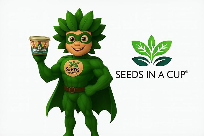 Fig Tree | Seeds In A Cup® - Fig Seed Starter Grow Kit | Easy to use | Educational | Great Gift Idea | Grow Your Own |