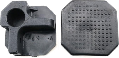 HJGarden 4pcs Camping Chair Replacement Feet, Screws Included, Black Plastic Repair Feet for Folding Chair Stool Camp Chair