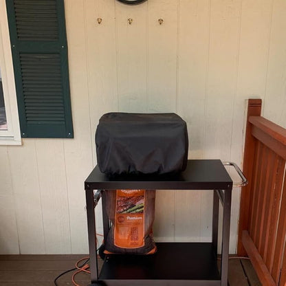 ZJYWSCH Cover for Pit Boss Portable 150 Table Top Grill 10697 75275 PB150PPS PB150PPG PB150NX PB150CS, CGG-306 Tabletop Grill Cover 24 Inch Heavy Duty Waterproof