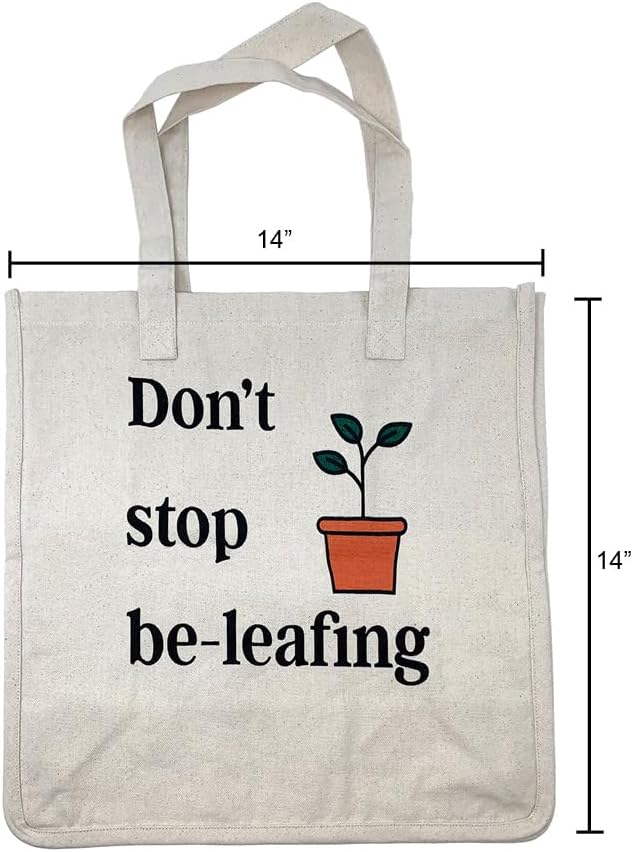 Tierra Garden Tote Bag - Great Tote Bag - Soft & Durable - Straps - Perfect for Gift - Reusable - 100% cotton canvas