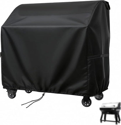 Grill Cover for Recteq SmokeStone 600 Griddle Grill, Heavy Duty Waterproof All-Weather Protection, Outdoor Fade Resistant BBQ Grill Cover (33" W x 41" D x 30" H)