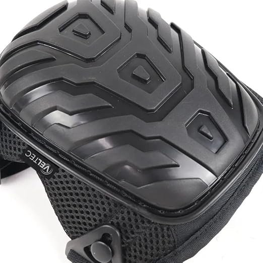 Veltec Premium Knee Pads for Work with Soft Foam and Gel Cushion - Heavy Duty Pads & Adjustable Non-Slip Straps - Pro Protection & Comfortable for Construction, Gardening, Flooring, Roofing and More