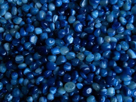 Blue River Rocks, Garden Rocks, Outdoor Decorative Stones, Natural Gravel, for Aquariums, Landscaping, Vase Fillers, Succulent, Tillandsia, Cactus Pot, Terrarium Rocks, 4.5 lb (72 oz)