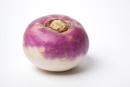 TKE Farms & Gardens - Purple Top Turnip Seeds for Planting, 12 Grams, 5000 Heirloom Seeds, Non-GMO, Packet Includes Instructions for Growing, Brassica rapa, Qty 1