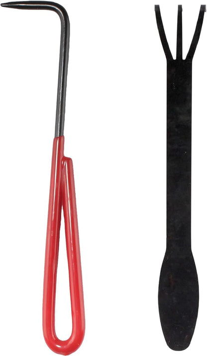 BambooMN Bonsai 2pc Set - 9" Root Pick and 9" Root Rake - 10 Sets