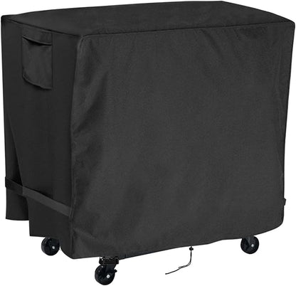 Outdoor Prep Table Cover for Nuuk Deluxe Outdoor Rolling Prep Station,Waterproof 44 inch Outdoor Prep Cart Cover - 44"L x 20"W X 34"H