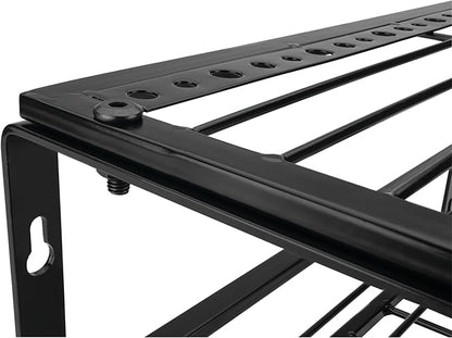 Performance Tool W7701 Power Tool Organizer Wall Mount - Hand Tool Storage Racks, Utility Racks, Drill Holder & More - 3 Tier Sturdy Iron 16" Cordless Tool Organizers