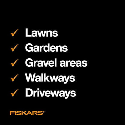 Fiskars 3-Claw Stand Up Weed Puller Tool, Gardening Weeder, Hand Weeding Tool with 39" Long Ergonomic Handle with Easy-Eject Mechanism
