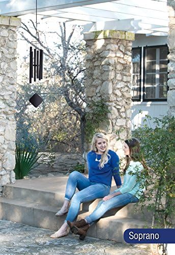 Music of the Spheres - Quartal Soprano, Small Handcrafted Wind Chime, Precision Tuned, Weather-resistant Unique Outdoor Wind Chimes, 30"