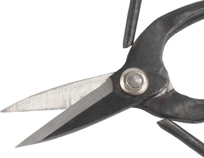 BambooMN Bonsai Basics Set - 7.2" Trimming Shears & 7" Heavy Duty Butterfly Shear - 10 Sets