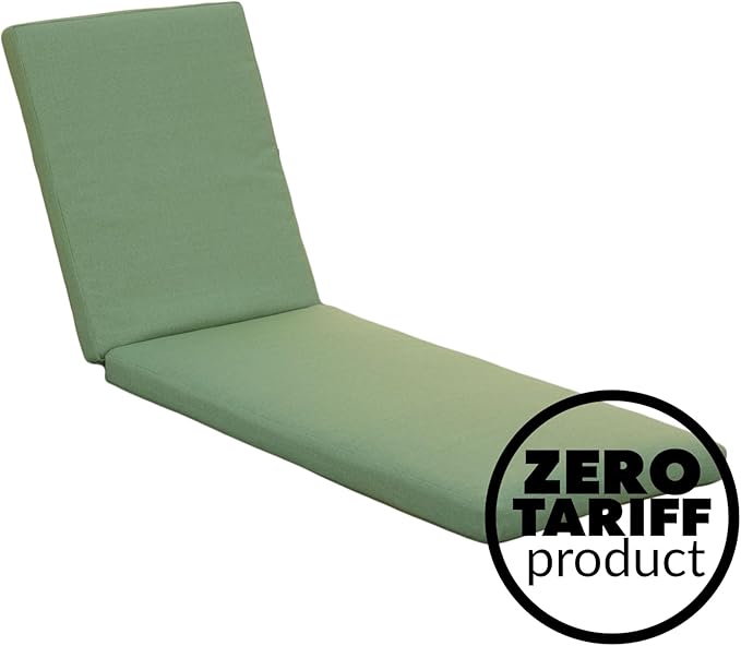Tommy Bahama Chaise Cushion, 23" X 75" X 2.5", Bamboo Bay Pear