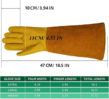 3-in-1 Gloves for Gardening, Farming & Cleaning, Stab-Proof, Anti-Slip, Wear-Resistant, Comfort, Breathable, Durable