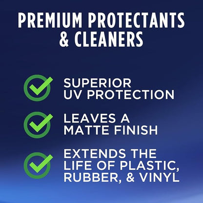 303 Aerospace Protectant for Vinyl, Plastic & Rubber, 32 oz 6-Pack | Provides UV protection while helping prevent fading, cracking, and discoloration.