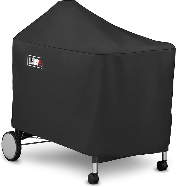 Weber Grill Cover for Performer Charcoal Premium and Deluxe, 22 Inch, Black