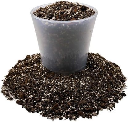 Gardenera Premium Dahlia Potting Soil Mix - Ideal for Growing Vibrant and Healthy Dahlias - 4 Quart