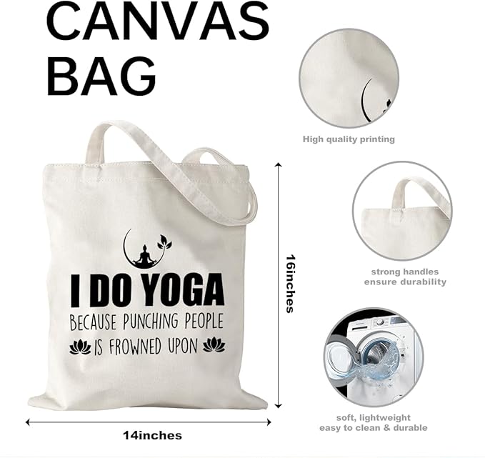 Canvas Bag for Women Grocery Shopping Travel Gym Weekender Vacation Womens Work Tote Bag Gifts