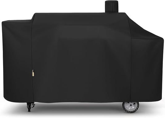 Arcedo Grill Cover Compatible with Pit Boss 1100 Pro Series Pellet Gas Combo Grill, Heavy Duty Waterproof All Weather Protection for Outdoor Wood Pellet BBQ