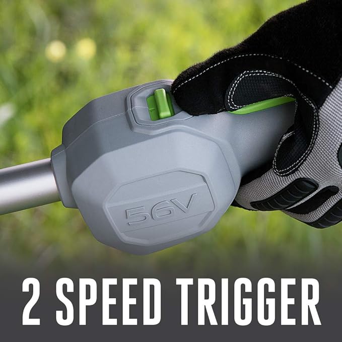 EGO POWER+ 15" String Trimmer and 8" Edger Attachments with Multi-Head System Power Head, Includes 56V 5.0Ah Battery & Charger - MHC1502