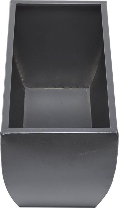 CosmoLiving by Cosmopolitan Metal Indoor Outdoor Planter, Set of 3 20", 18", 16"W, Gray