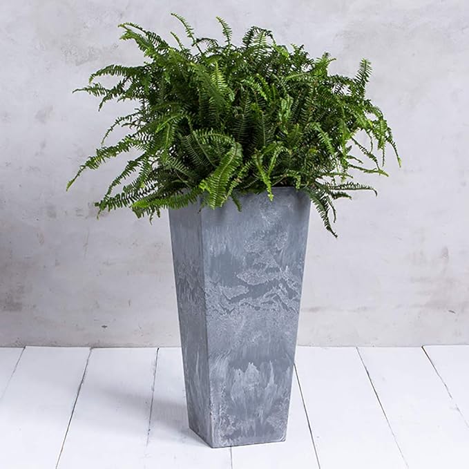 ArtStone 35350.01 Ella Tall Planter Grey 35.5-inch