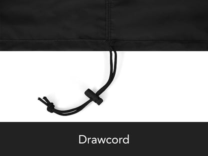 Covermates Grill Cover - Weather Resistant Outdoor Cover, Heavy Duty BBQ Covers for Large Outdoor Kitchen, Elite 300D Polyester, 53 Inch, Black