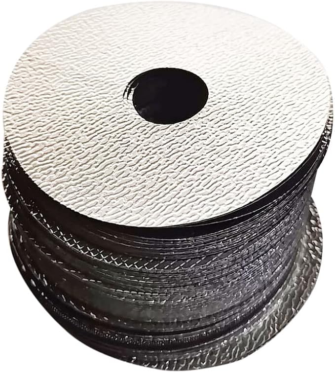 HORTIPOTS 3 inch Net Pot Mylar Reflective Block Covers for 3 inch Net Pot Top Lid (Pack of 100)