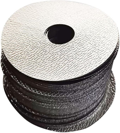 HORTIPOTS 3 inch Net Pot Mylar Reflective Block Covers for 3 inch Net Pot Top Lid (Pack of 100)