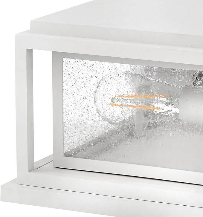 Hinkley Republic Small Pier Mount Lantern 12V, Low Voltage Textured White