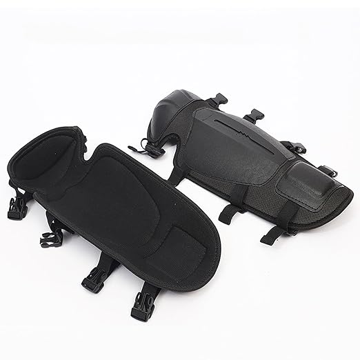 Adjustable Trimmer Gaiters Mowing Shin Guards Gardening Knee Pads Chainsaw Shin Guards Weed Eating Leg Protectors (Short)