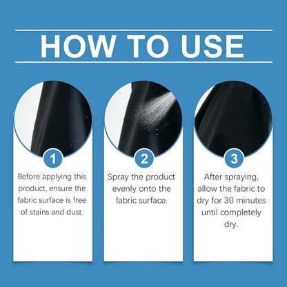 TBTFW Waterproofing Spray, Water Repellent Spray for Clothes, Long-Lasting Water Repellent Protection, Suitable for Sports Equipment, Outdoor Clothing, Shoes(3.38 Oz)