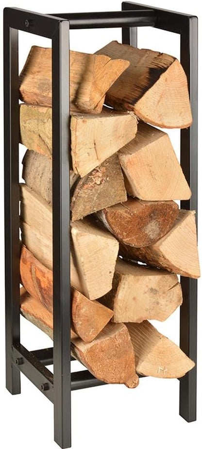 Esschert Design FF232 Wood Storage/Carrier - Powder Coated Steel