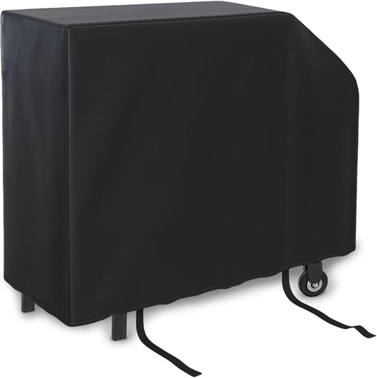 Grill Cover for Outdoor Grill, Griddle Cover for Blackstone 28 Inch Single Shelf Griddle, Waterproof Anti-UV Canvas BBQ Grill Cover with Hem Buckle
