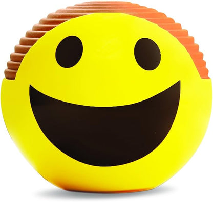 Chia Pet Emoji Smiley with Seed Pack, Decorative Pottery Planter, Easy to Do and Fun to Grow, Novelty Gift, Perfect for Any Occasion