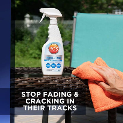 303 Aerospace Protectant for Vinyl, Plastic & Rubber, 16 oz 6-Pack | Provides UV protection while helping prevent fading, cracking, and discoloration.