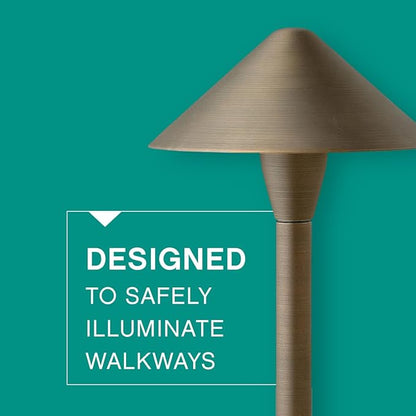 Hinkley Hardy Island Springfield 16019MZ-LL Large LED Low Voltage Landscape Pathway Light - 12v, Dimmable, Aluminum - Matte Bronze